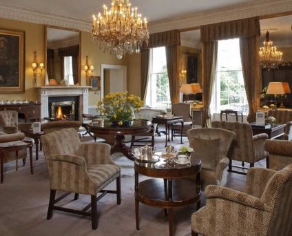 Drawing room at the Merrion Hotel Dublin
